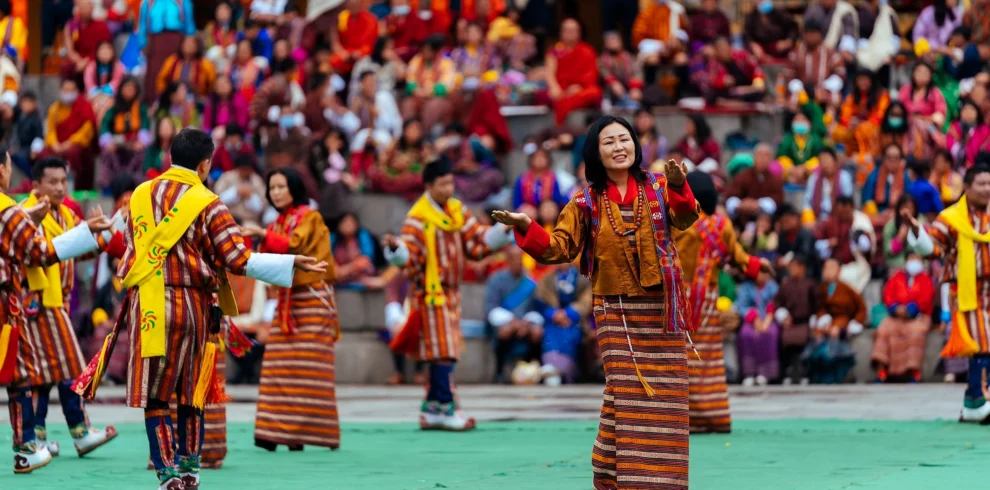 Cultural Dance in Thimphu Festival(1)